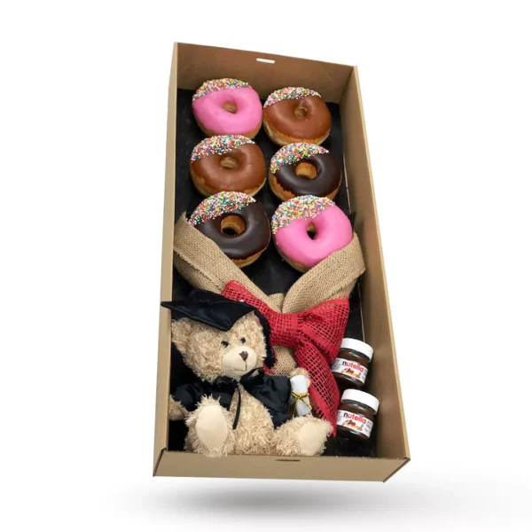 Graduation Iced Donut Bouquet