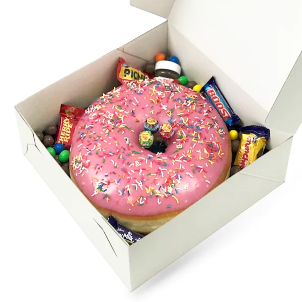 Giant Pink Donut Crate