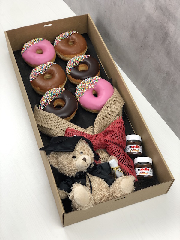 Graduation Iced Donut Bouquet