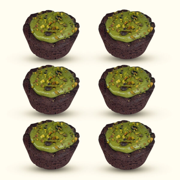 6 pack pistachio brownies