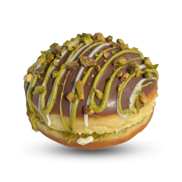 Premium Pistachio Filled Donuts (6 Pack)