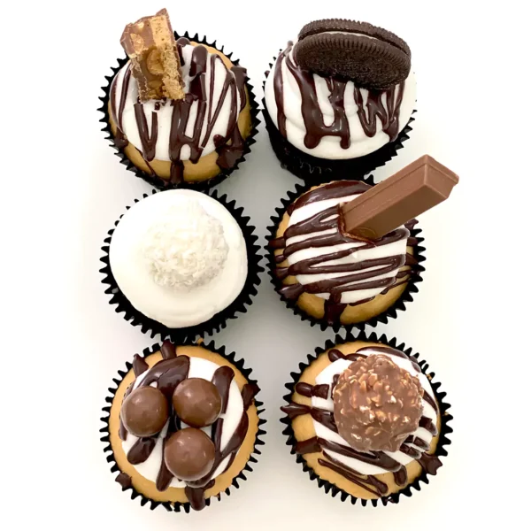CupCakes Choc Favourite Mixed Crate (6 Pack)