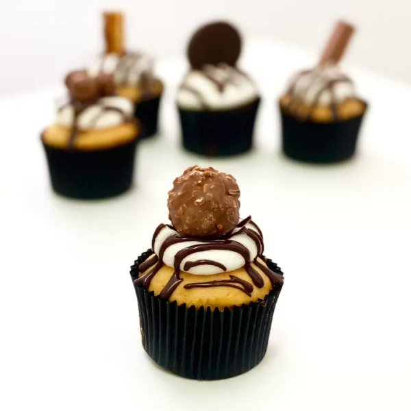 Ferrero Rocher Cupcakes
