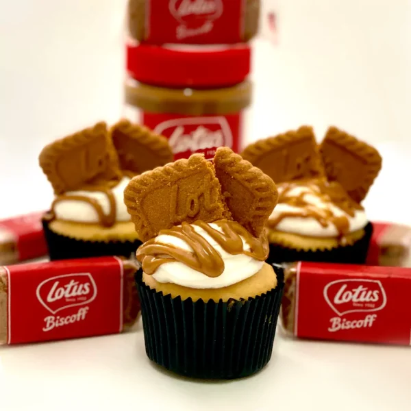 Lotus Biscoff Cupcakes