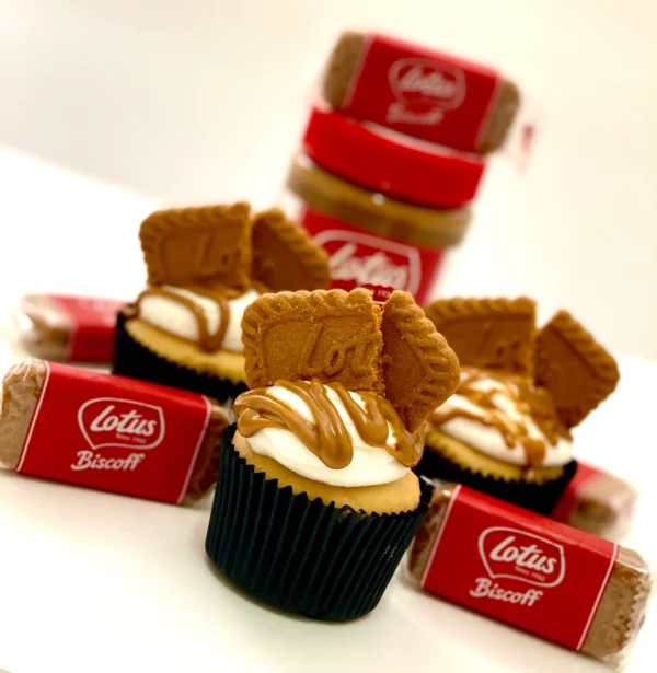 Lotus Biscoff Cupcakes
