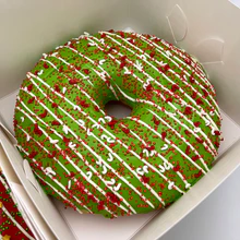 Giant Green Xmas Donut Cake - Image 2